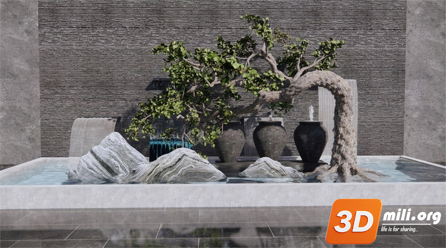 Rockery Skp Files